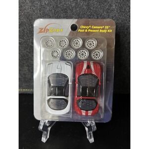 ZIP ZAPS Chevy Camaro‎ SS Past & Present Body Kit Radio Shack 2003 Red & White